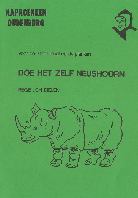 Productie 1992 'Doe het zelf Neushoorn'