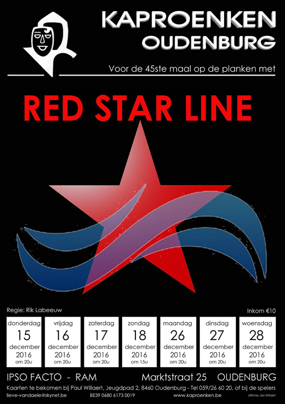 Productie 2016 'Red Star Line'