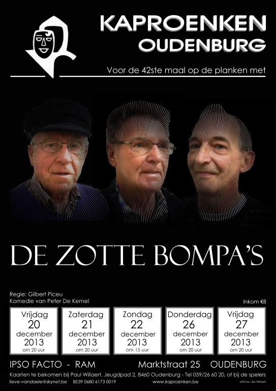 Productie 2013 'Zotte Bompa's'